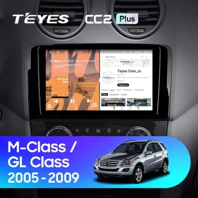 Штатная магнитола Teyes CC2 Plus 4/32 Mercedes-Benz GL-Class (2005-2009) F1