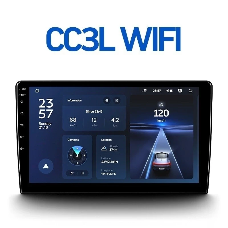 Штатная магнитола Teyes CC3L WiFi 2/32 Mitsubishi Mirage 6 (2012-2018)