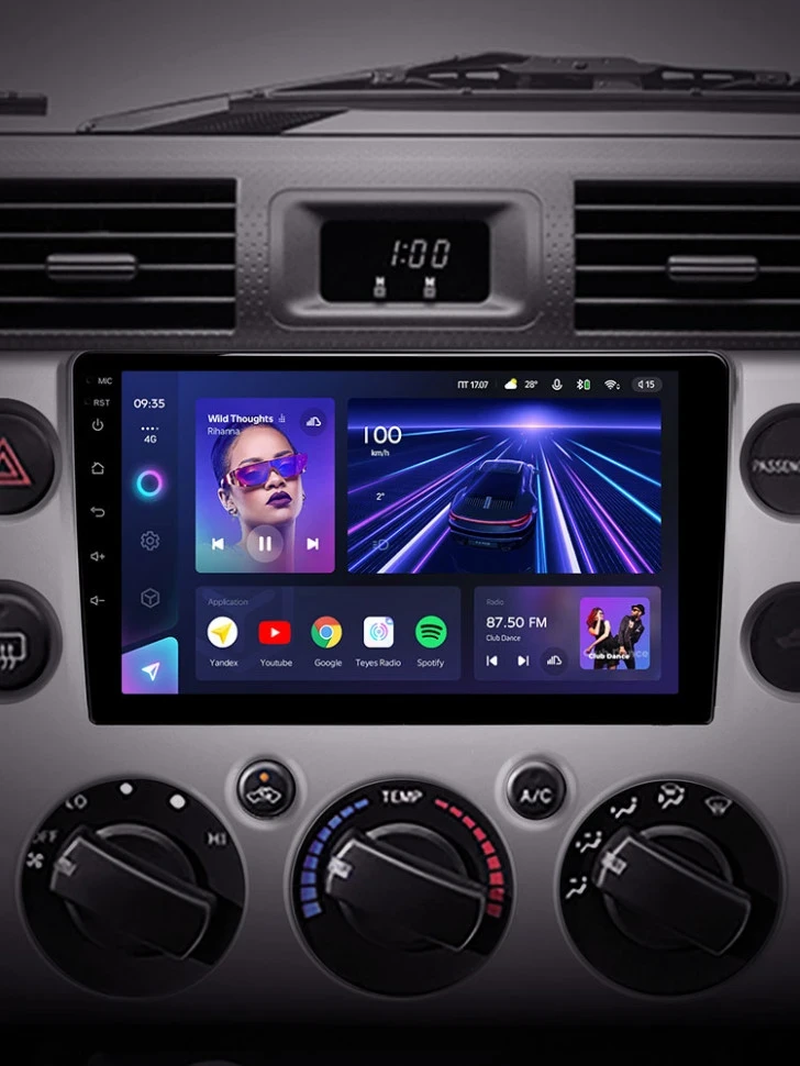 Штатная магнитола Teyes CC3 4/32 Toyota FJ Cruiser J15 (2006-2020)