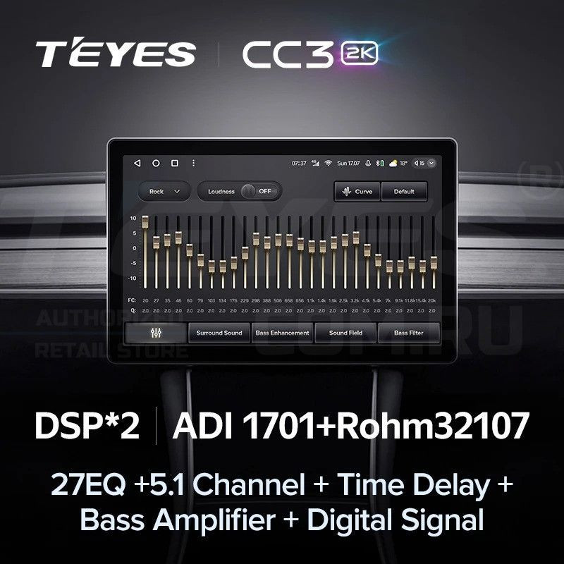 Штатная магнитола Teyes CC3 2K 4/32 Honda Jazz 3 (2015-2020) Тип-A (11")