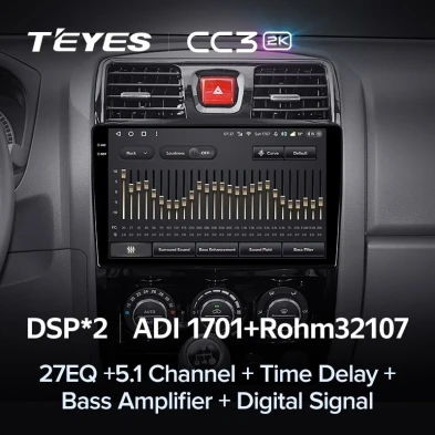 Штатная магнитола Teyes CC3 2K 360 6/128 Great Wall Wingle 5 (2011-2015)