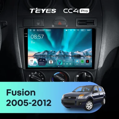 Штатная магнитола Teyes CC4 Pro 12/256 Ford Fusion (2005-2012)