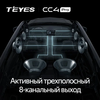 Штатная магнитола Teyes CC4 Pro 8/128 Chery IndiS S18 (2009-2016)