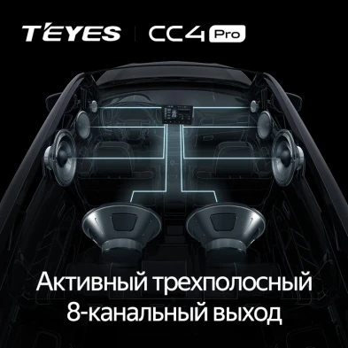 Штатная магнитола Teyes CC4 Pro 12/256 Opel Zafira Life (2019-2024)