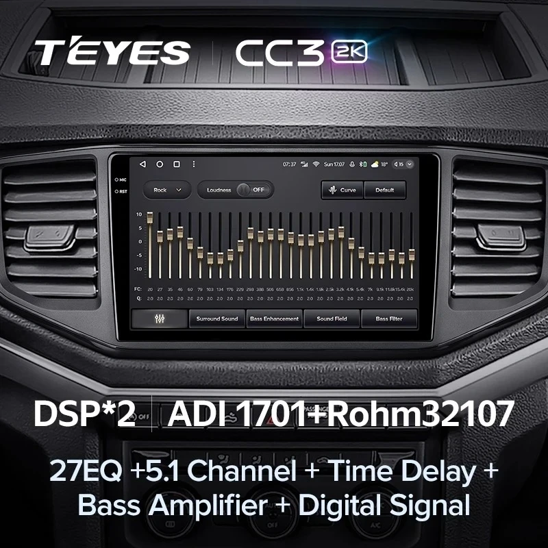 Штатная магнитола Teyes CC3 2K 4/32 Volkswagen Amarok 1 (2016-2020)