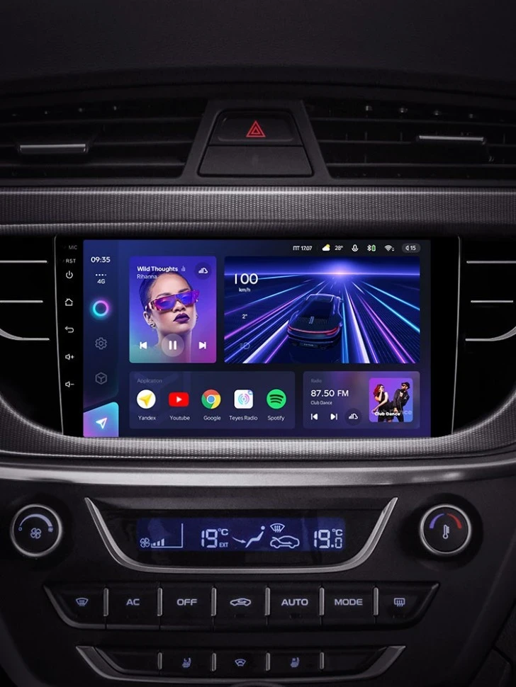 Штатная магнитола Teyes CC3 4/64 Geely Atlas NL-3 (2016-2020)