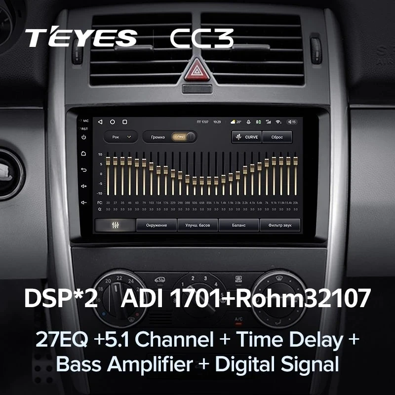 Штатная магнитола Teyes CC3 4/32 Mercedes-Benz Viano W639\W447 (2003-2022)