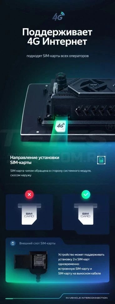 Штатная магнитола Teyes CC3 2K 4/32 Mercedes-Benz SLK-Class R171 (2004-2011) (11")