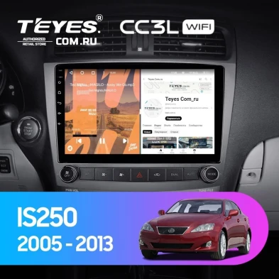 Штатная магнитола Teyes CC3L WiFi 2/32 Lexus IS250 XE20 (2005-2013) (Lp)