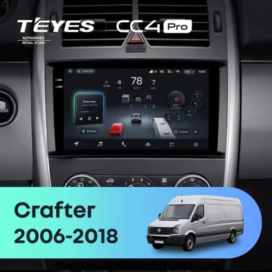 Штатная магнитола Teyes CC4 Pro 8/128 Volkswagen Crafter W906 (2006-2018)