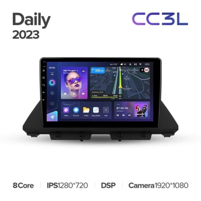 Штатная магнитола Teyes CC3L WiFi 2/32 Iveco Daily (2023-2024)