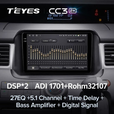 Штатная магнитола Teyes CC3 2K 4/64 Honda Stepwgn 3 (2005-2009) Правый руль